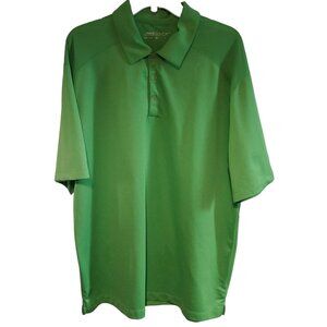 Nike Golf Green Dri-FIT Polo Shirt XL Mens Short Sleeve Performance Wear